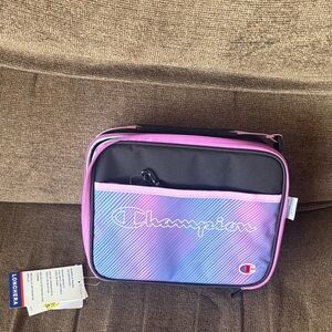 Champion Pink and Purple Lunch Bag